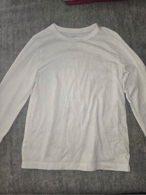 The Children's Place White Long-Sleeve Crewneck Tee